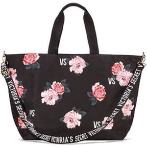 NWT Victoria’s Secret Weekender Tote - Floral